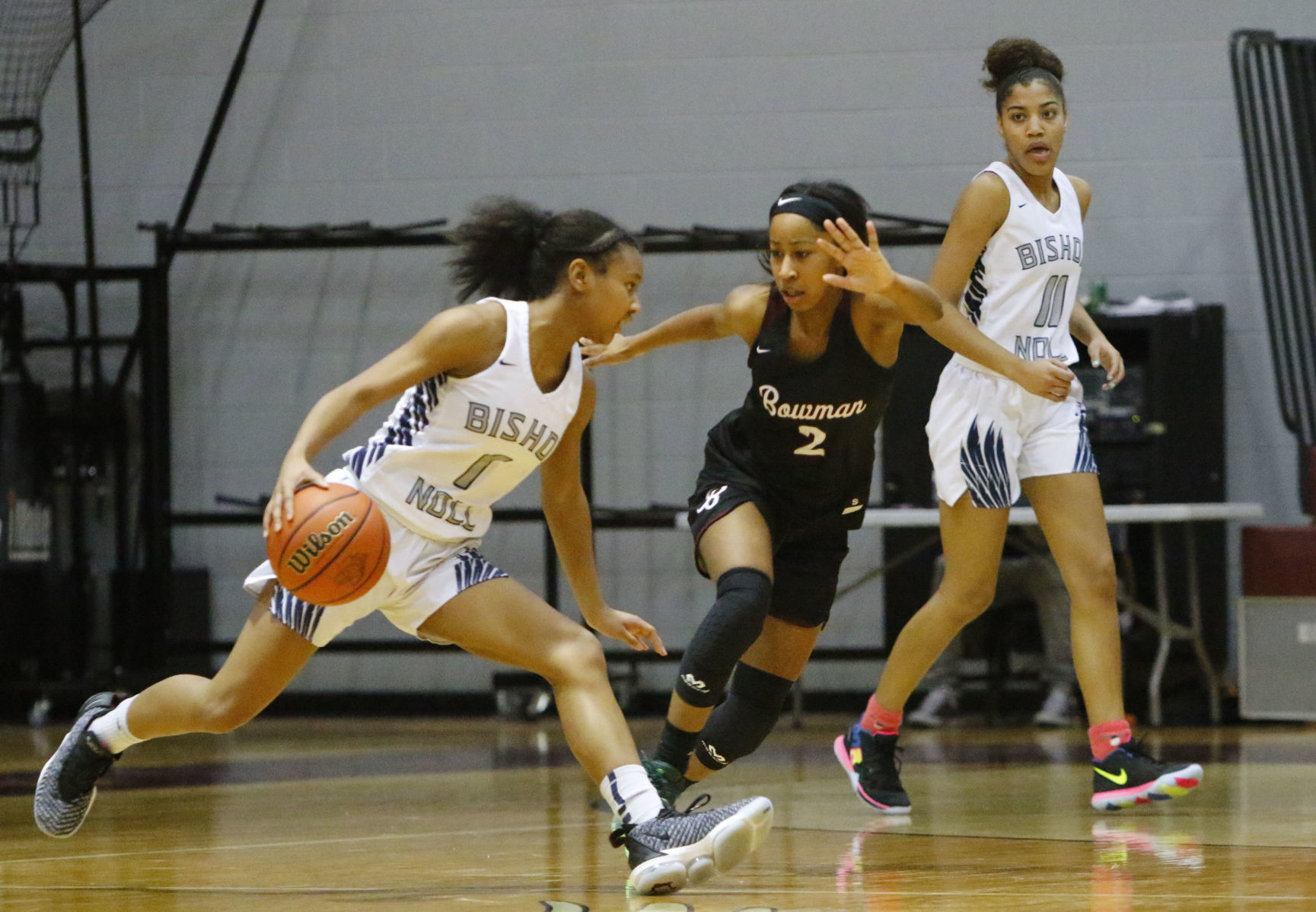 Gallery: Girls 2A basketball sectional final - Bishop Noll vs. Bowman Academy